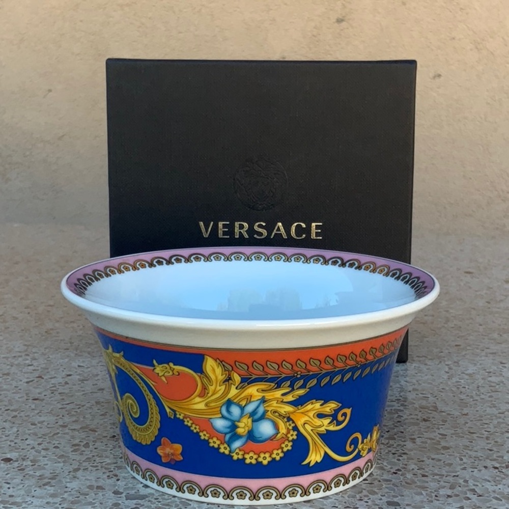 ✨HP🎉6 Versace Primavera Fruit Cups NIB🌟